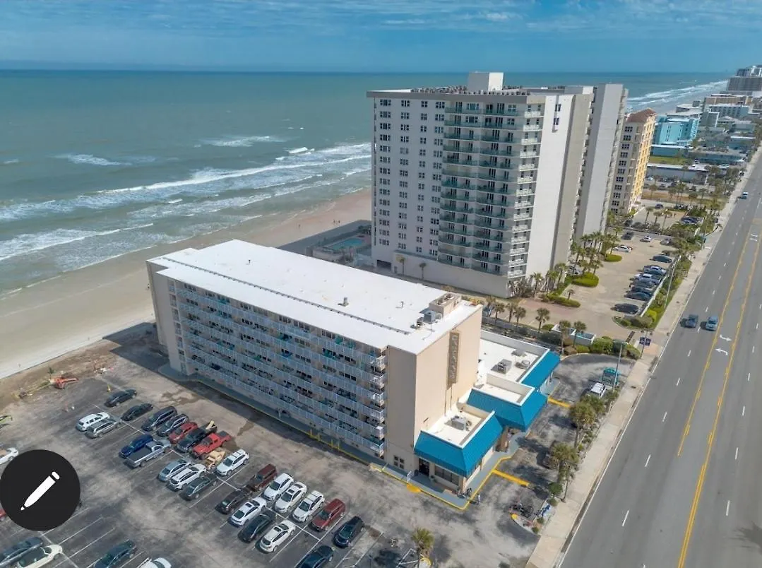 Oceanview Studio Condo W Balcony - Castaways Beach Resort Daytona Beach États-Unis