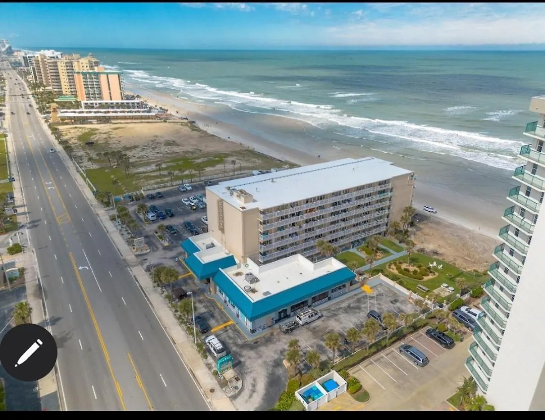 Appart hôtel Oceanview Studio Condo W Balcony - Castaways Beach Resort Daytona Beach