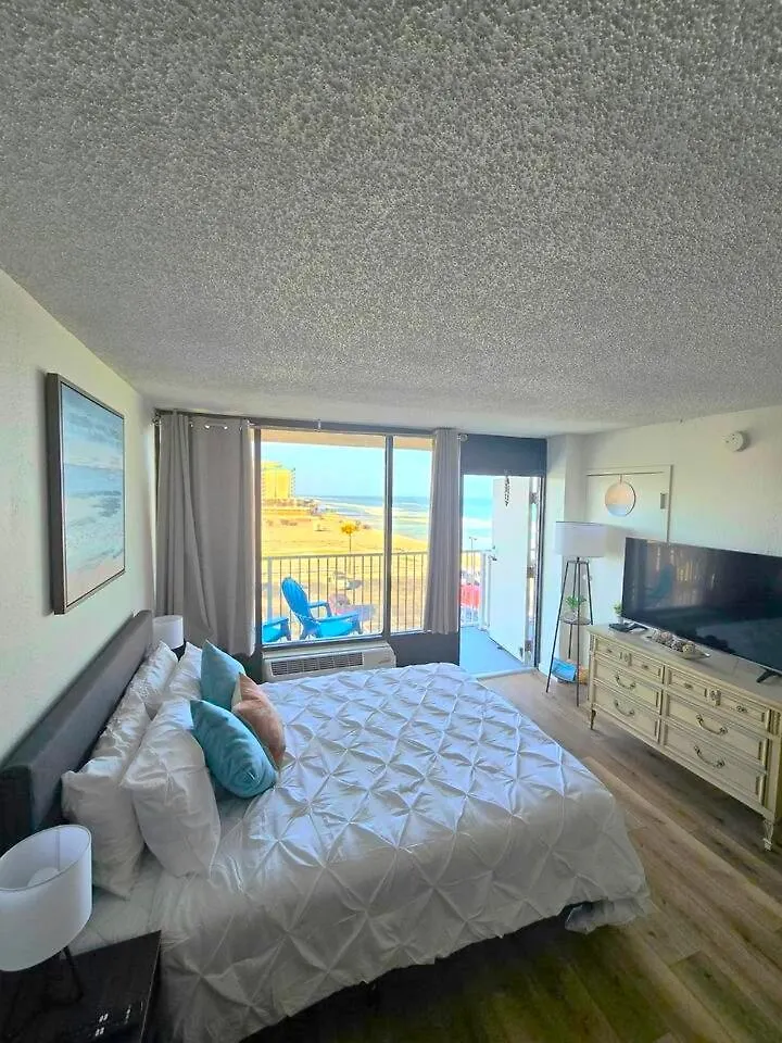 Appart hôtel Oceanview Studio Condo W Balcony - Castaways Beach Resort Daytona Beach